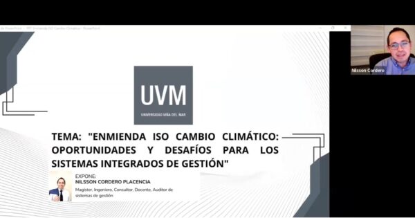 Magíster en Sistemas Integrados de Gestión de la Calidad UVM realizó jornada de actualización profesional