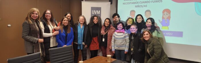 Carrera de Educación Parvularia UVM dirigió charla sobre la defensoría de la niñez en Valparaíso