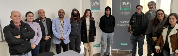 Carrera de Bioquímica UVM dictó charlas científicas a comunidad universitaria