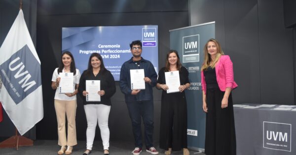 UVM celebró el fin de los Programas de Perfeccionamiento 2024 para profesionales