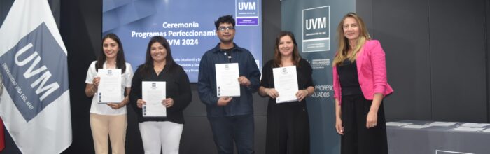 UVM celebró el fin de los Programas de Perfeccionamiento 2024 para profesionales