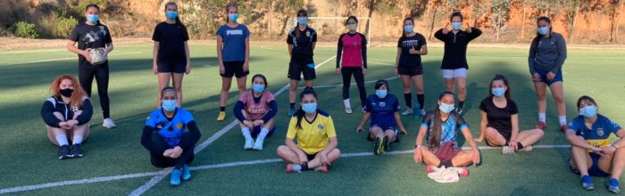 Selección de fútbol femenino UVM retorna a los entrenamientos presenciales