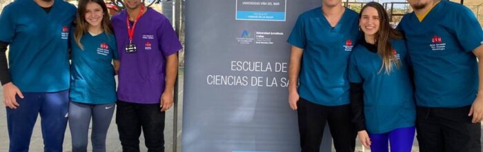 Carreras de Nutrición y Dietética y Kinesiología participan en corrida familiar en Quintay