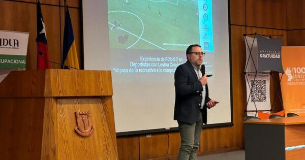 Académico de Kinesiología UVM abrió “I Jornada de Actividad Física Adaptada” en Concepción