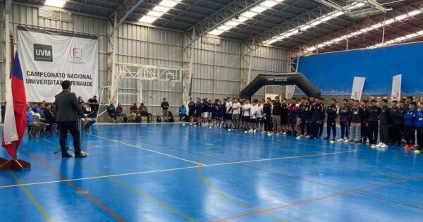 UVM fue sede del Campeonato Nacional Universitario de Futsal Varones