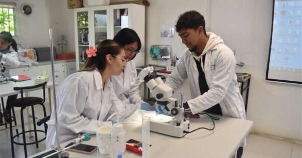 Escuela de Ciencias UVM organizó taller de bioquímica para alumnos de enseñanza media