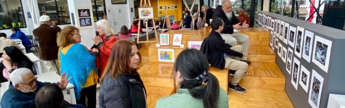 Alumnos del Programa UDAM UVM expusieron sus obras tras finalizar taller de arte