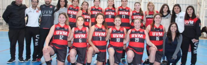 Campeonas UVM: Equipo de Básquetbol femenino obtiene primer lugar en las LDES